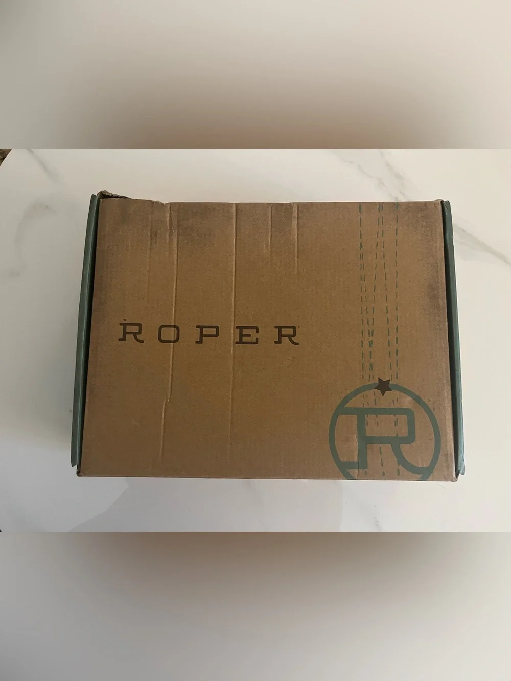 Roper Dark Brown Slouch Ankle Boots with Braided and Buckle Strap